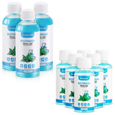 50-pack of mint mouthwash bottles, 1.2 oz (35 ml) each