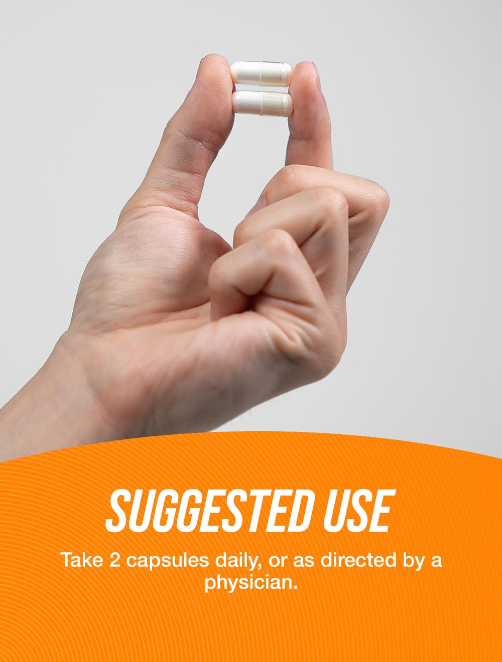 Gluten-free label on BulkSupplements BCAA 2:1:1 capsules