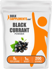 BulkSupplements Blackcurrant Powder 1kg packaging