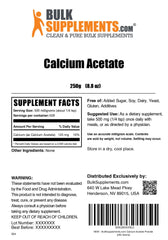 250 g (8.8 oz) Calcium Acetate Powder package
