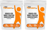 BulkSupplements Grass Fed Whey Protein Powder - unflavored
