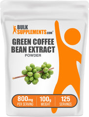 BulkSupplements Green Coffee Bean Extract Powder container