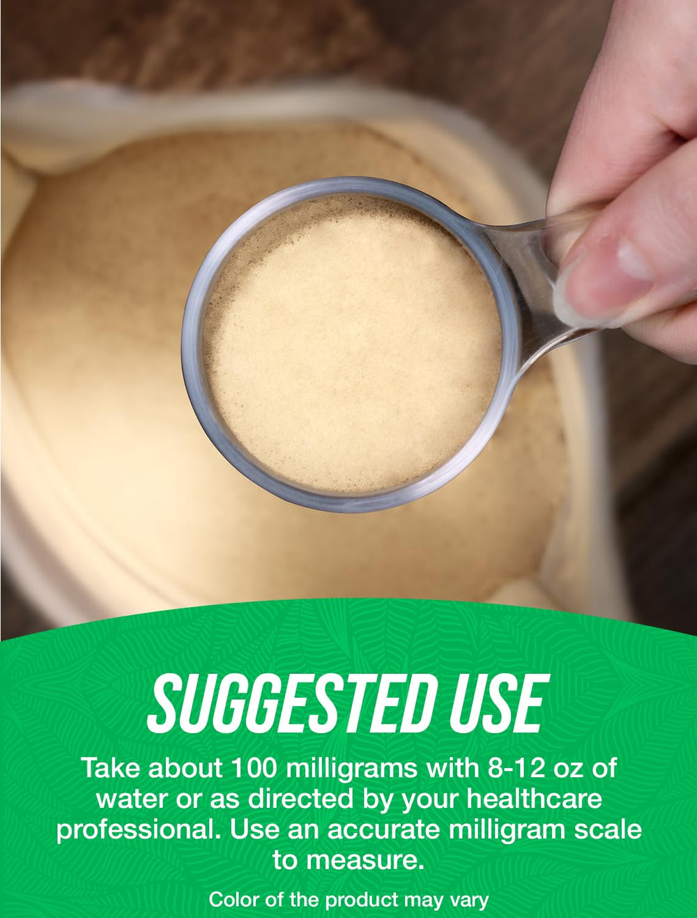 Natto extract nattokinase powder ingredient label