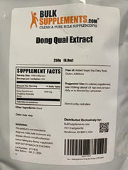 Serving size 1g of Dong Quai Root Extract Powder