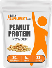 BulkSupplements defatted peanut flour bag—versatile protein ingredient for recipes.