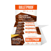 Bulletproof Chocolate Chip Cookie Dough Collagen Protein Bars - 12 pack, keto-friendly, gluten-free
