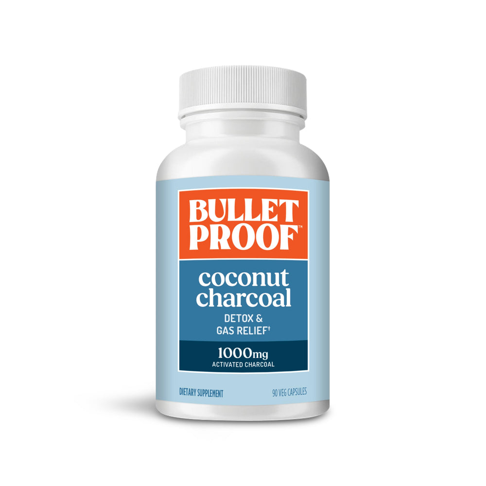 Bulletproof Coconut Charcoal Detox 90-count bottle product image