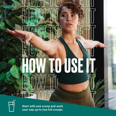 Dissolving Bulletproof Innerfuel prebiotic fiber powder mixed into a beverage