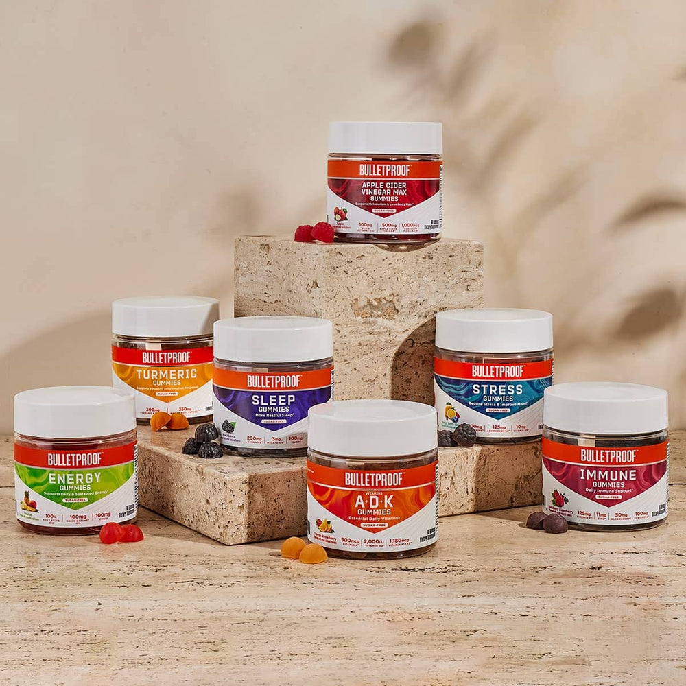 Keto-friendly, vegan sleep support gummies