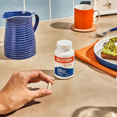 Capsules with mineral icons representing zinc and copper