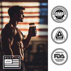 BullFit Pre Workout glass serve captures prepared drink for hydration during workouts