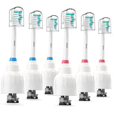 Bullnas Philips Sonicare E-Series replacement heads 6-pack BN728 - front view
