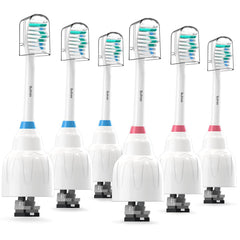 Bullnas Philips Sonicare E-Series replacement heads 6-pack BN728 - front view