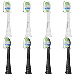 Bullnas W replacement toothbrush head – front view