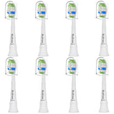Bullnas W replacement head compatible with Philips Sonicare ProtectiveClean 4100, 5100, 5300, 6100