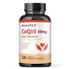 Bumjazz CoQ10 300mg bottle with 120 capsules