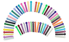 1040 multicolor ligature ties