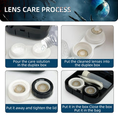 Unboxing view of the Ultrasonic Contact Lens Cleaner Bundle