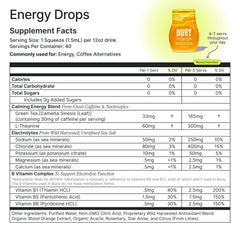 Buoy Electrolyte Drops bottle with ocean-inspired label