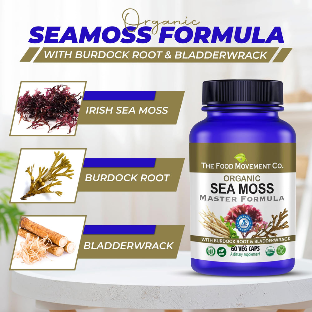 Burdock root and bladderwrack for hormonal balance