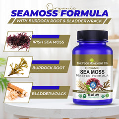Burdock root and bladderwrack for hormonal balance