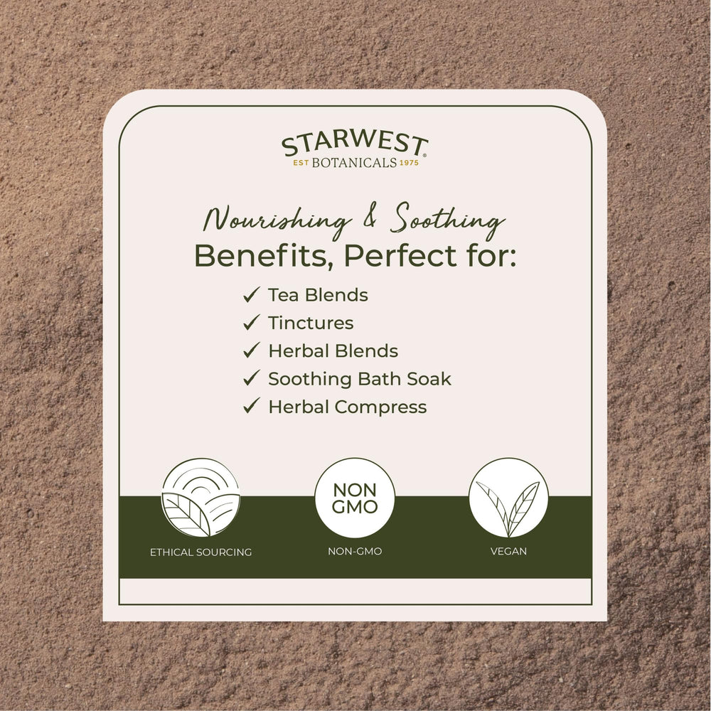 Burdock root powder used in teas soups stews and rice