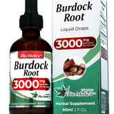 Burdock root tincture bottle, 2 oz