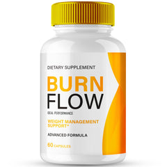 Burn Flow Capsules bottle label
