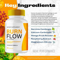 Active lifestyle and fitness with Burn Flow capsules
