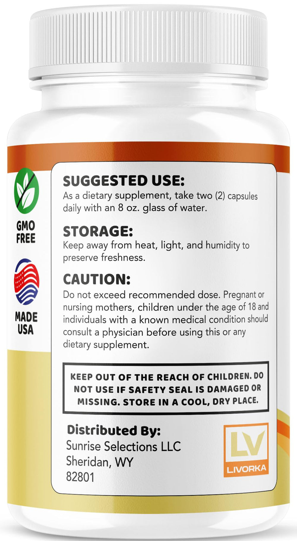 Burn Peak Capsules product on white background