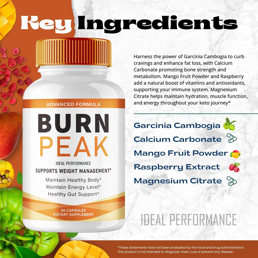 Active lifestyle with Burn Peak Capsules