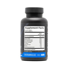 Lifestyle image showing a calm sleeper with Burn PM