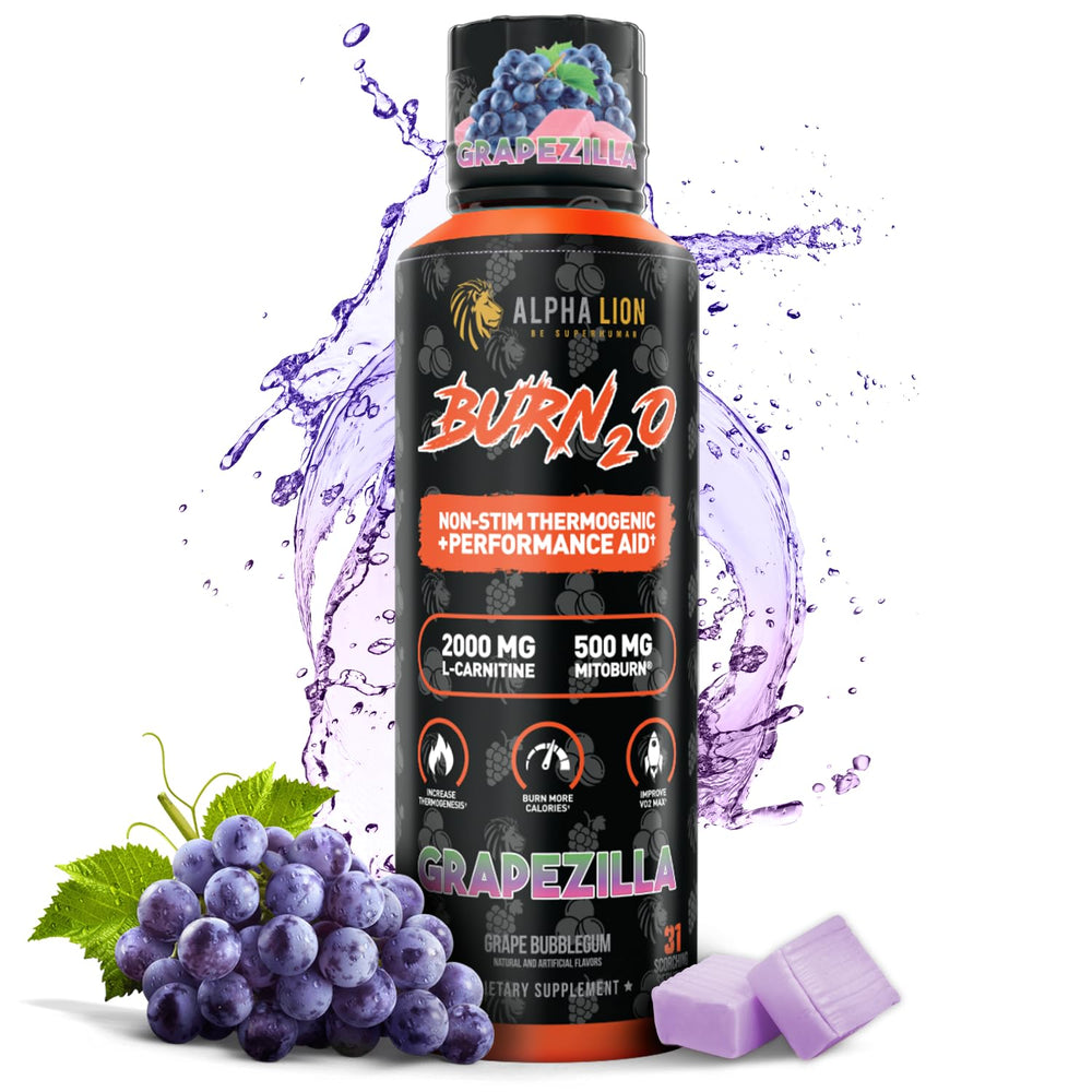 Burn2O Grapezilla flavor hero image