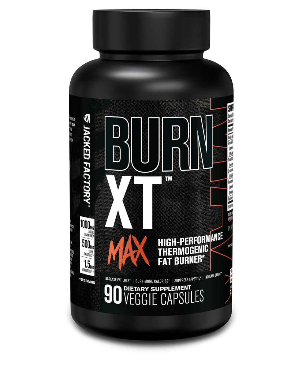 Burn-XT Max bottle front view