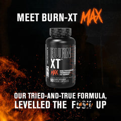 Jacked Factory Burn-XT Max packaging and capsules