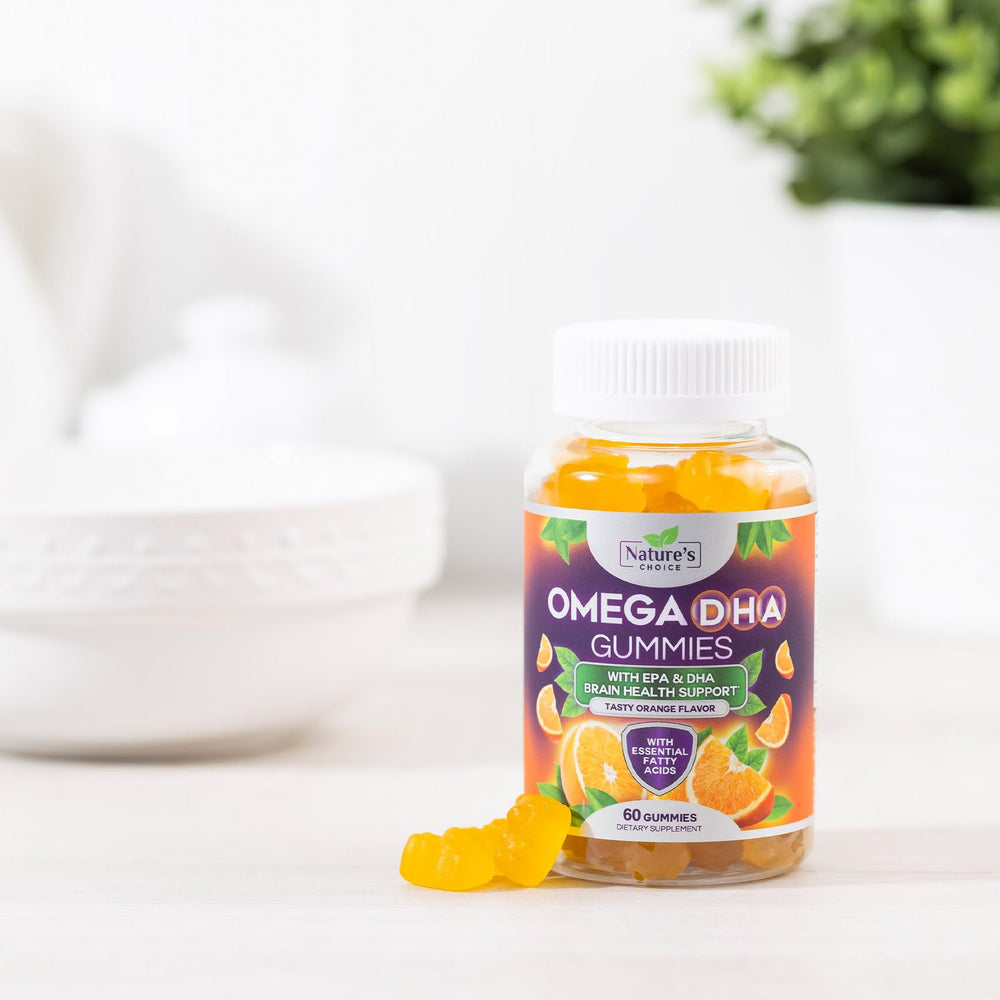 Burpless easy-swallow Omega-3 gummies