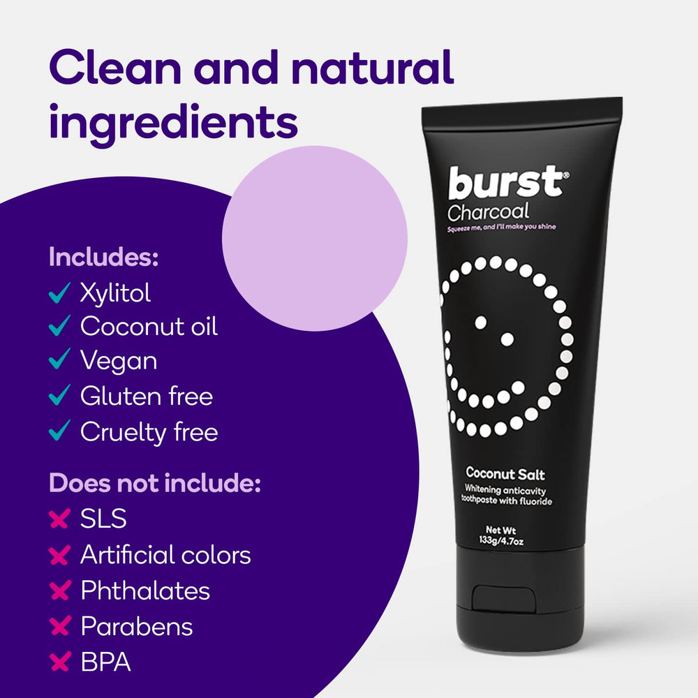 Ingredients: hydrated silica and charcoal powder