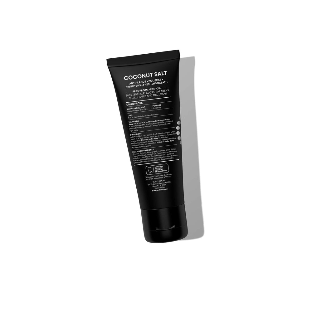 Vegan, gluten-free, SLS-free toothpaste
