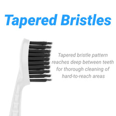 Crystal protective travel covers for brush heads