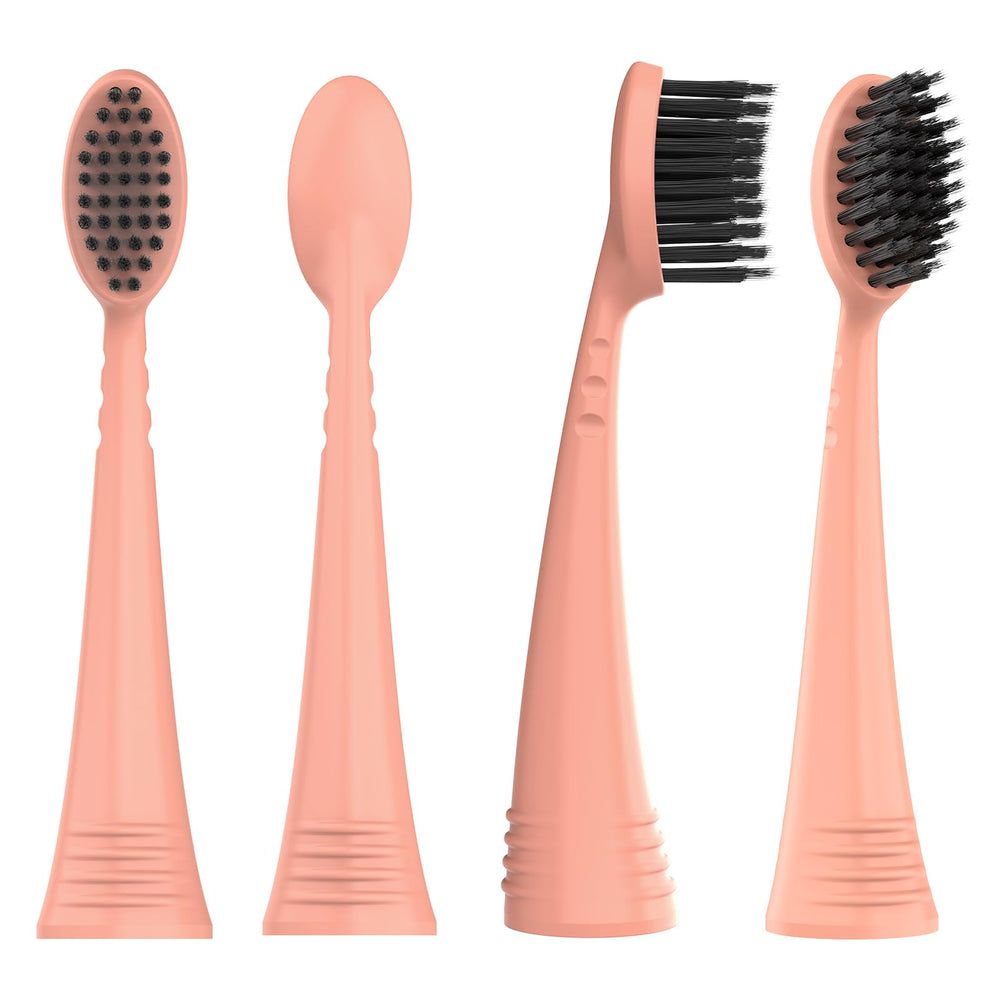 Set of 5 Burst replacement heads with rose gold covers