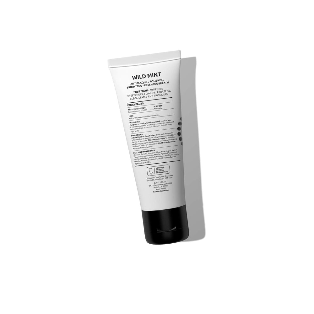 Vegan and gluten-free label with SLS-free indicator