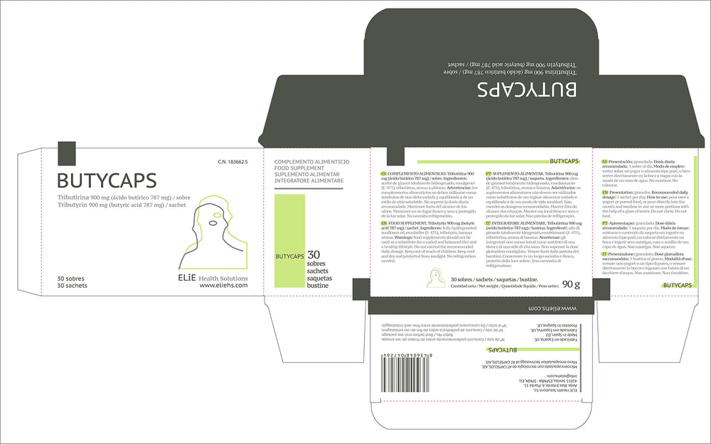 How to use Butycaps sachets with yogurt or water