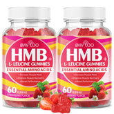 BVIVLOO HMB and L-Leucine Gummies bottle and packaging