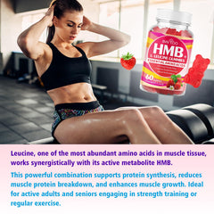 Strawberry-flavored gummy close-up showing texture