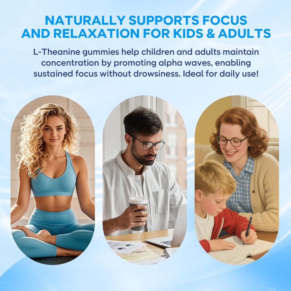 Illustration of Ashwagandha and GABA ingredients on packaging