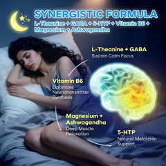 Two BVIVLOO L-Theanine Gummies ready for daily use