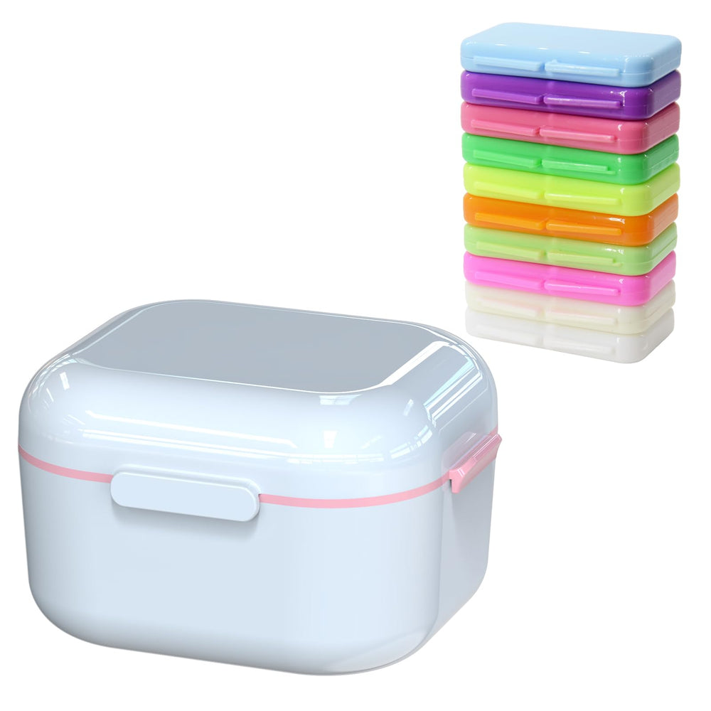 Front view of BVN Denture Bath Case