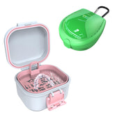 BVN leak-proof denture case - front view