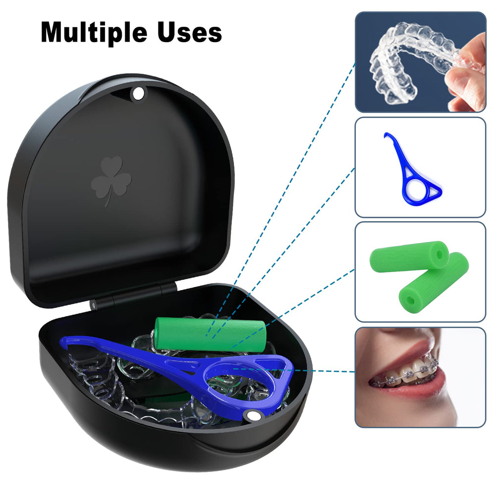 Lightweight portable BVN retainer case being carried