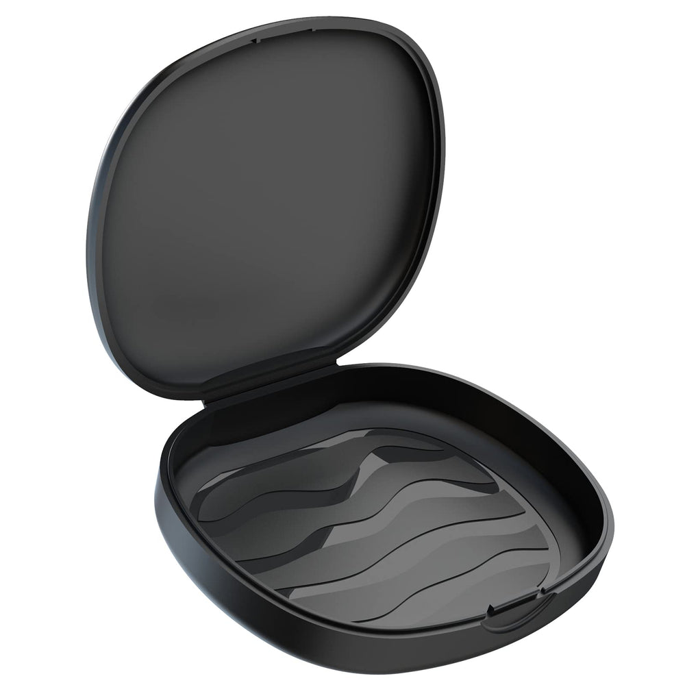 BVN retainer case closed with secure snap lid
